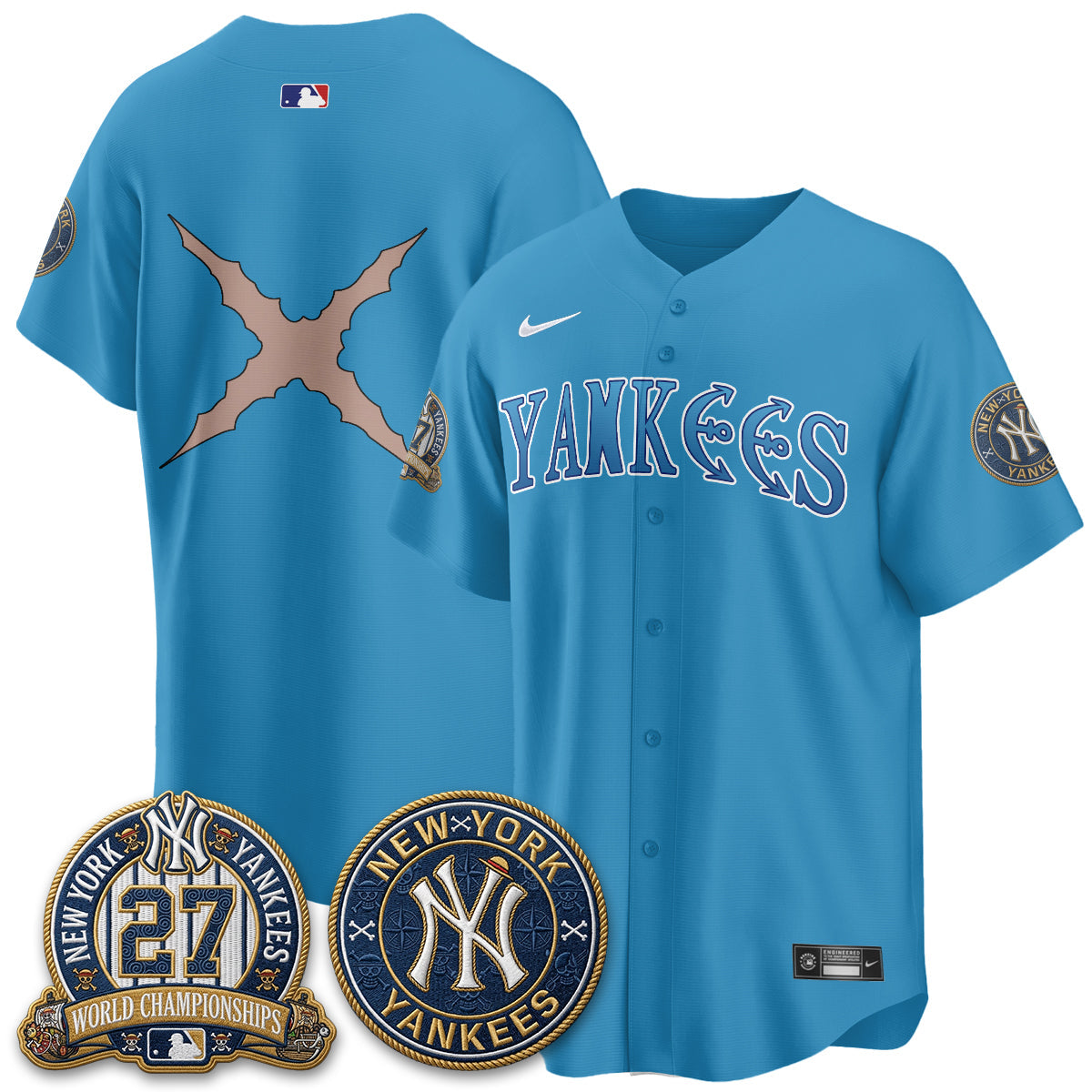 NYY x Japanese Cartoon Limited Jersey -  Stitched