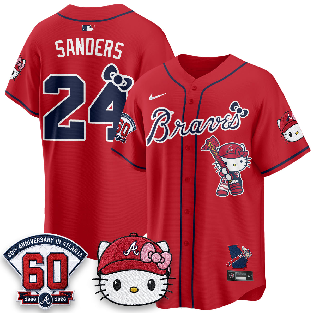 ATL x Meow KT 2026 Limited City Connect Jersey - Stitched
