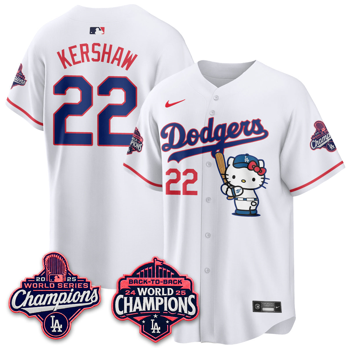 LAD x Meow KT Night 2026 Royal Edition Jersey - Stitched