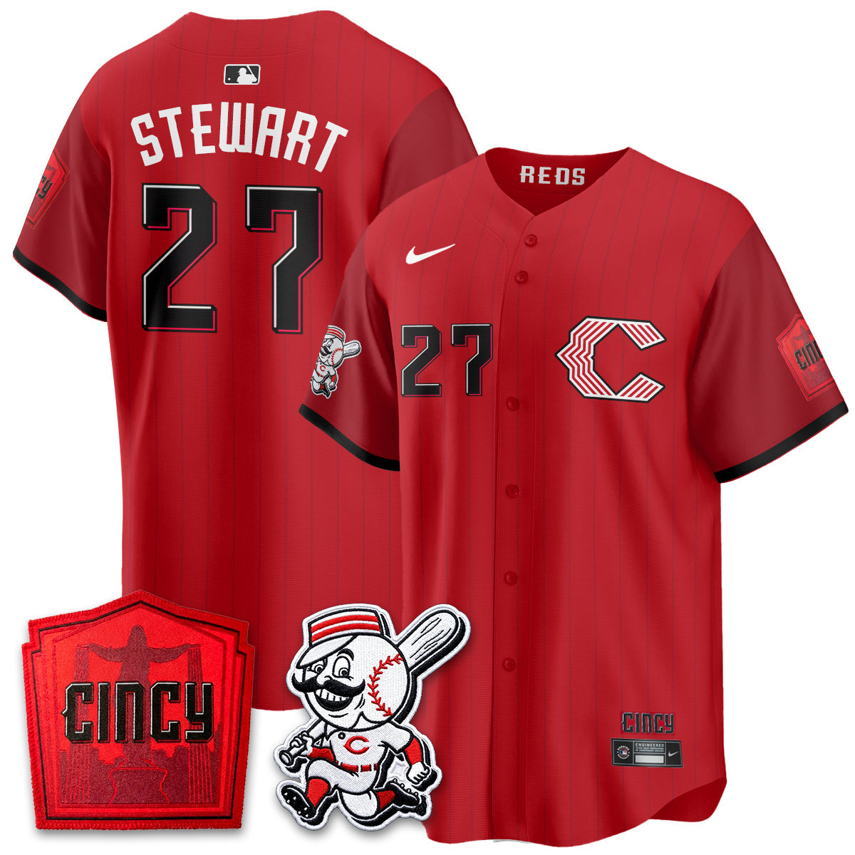 CIN 2026 City Connect Limited Premier Vapor Jersey - All Stitched