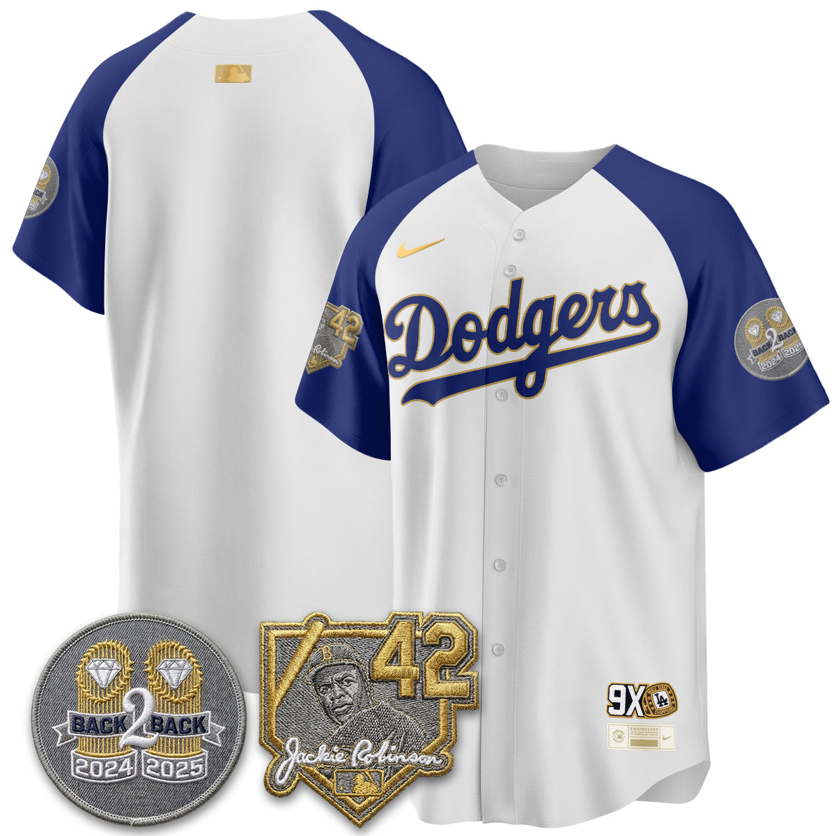 LAD -  2026 Jackie Robinson Day Vapor Limited Jersey - All Stitched