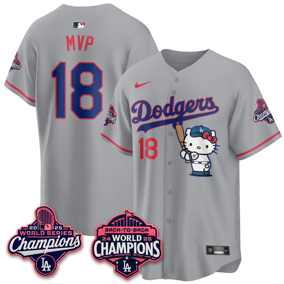 LAD x Meow KT Night 2026 Royal Edition Jersey - Stitched