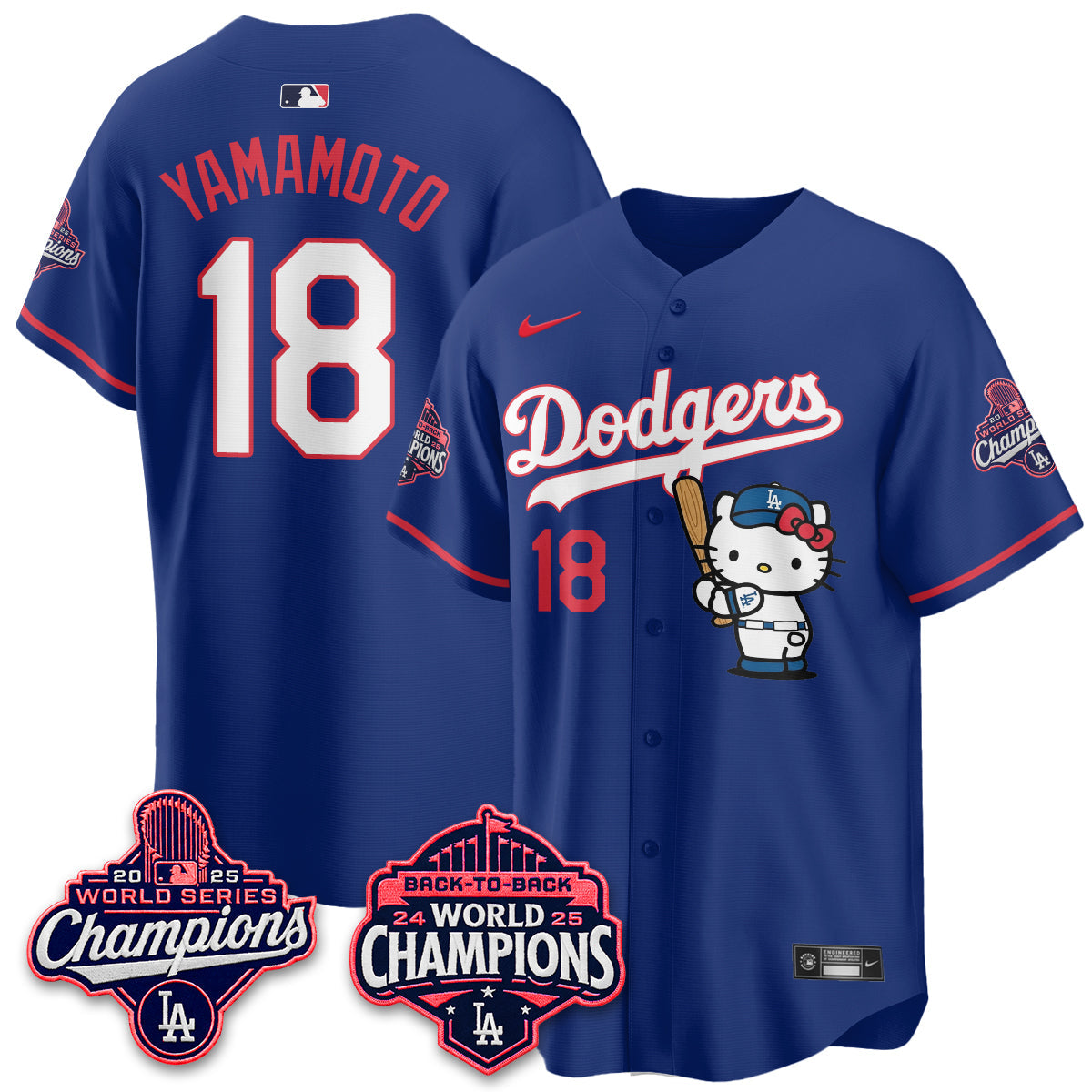 LAD x Meow KT Night 2026 White Edition Jersey - Stitched