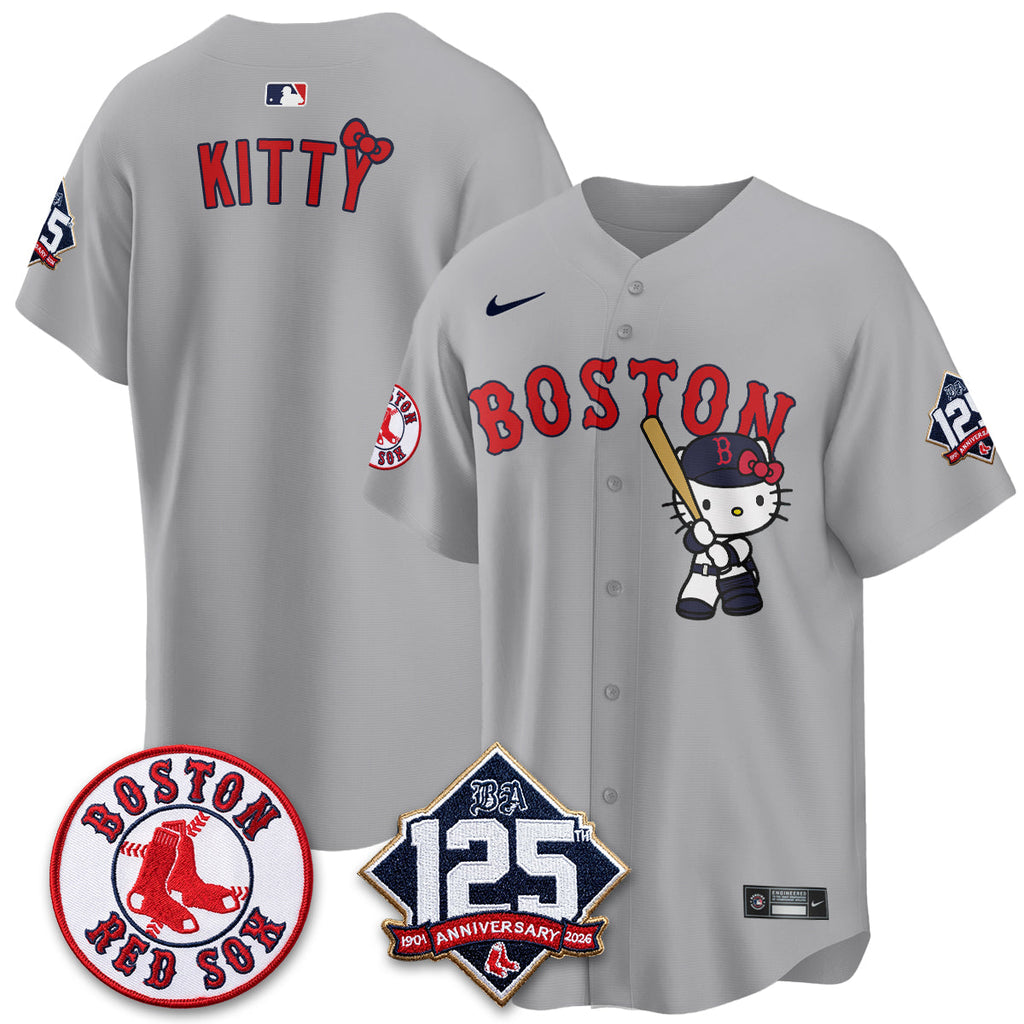 BOS x Meow KT Vapor Limited City Connect Jersey - Stitched