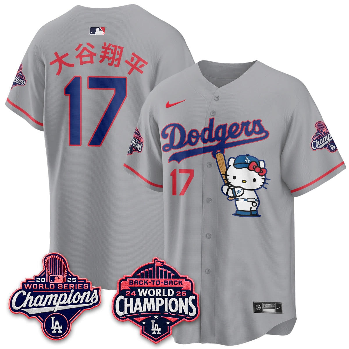LAD x Meow KT Night 2026 White Edition Jersey - Stitched