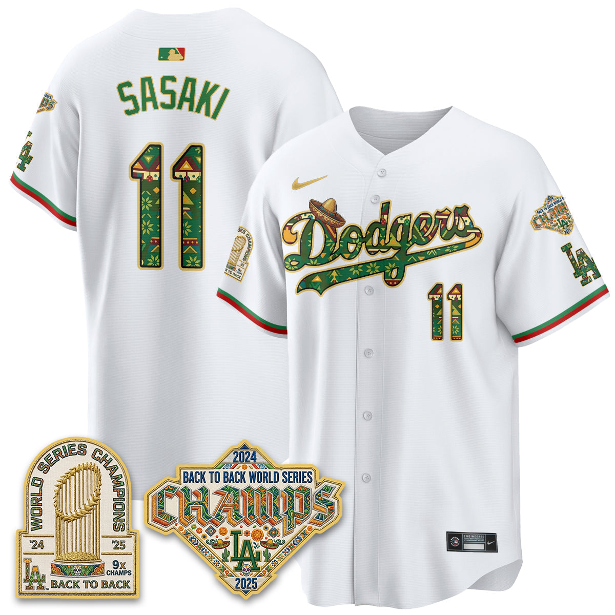 LAD x Mexican Heritage 2026 Limited Vapor Jersey - All Stitched