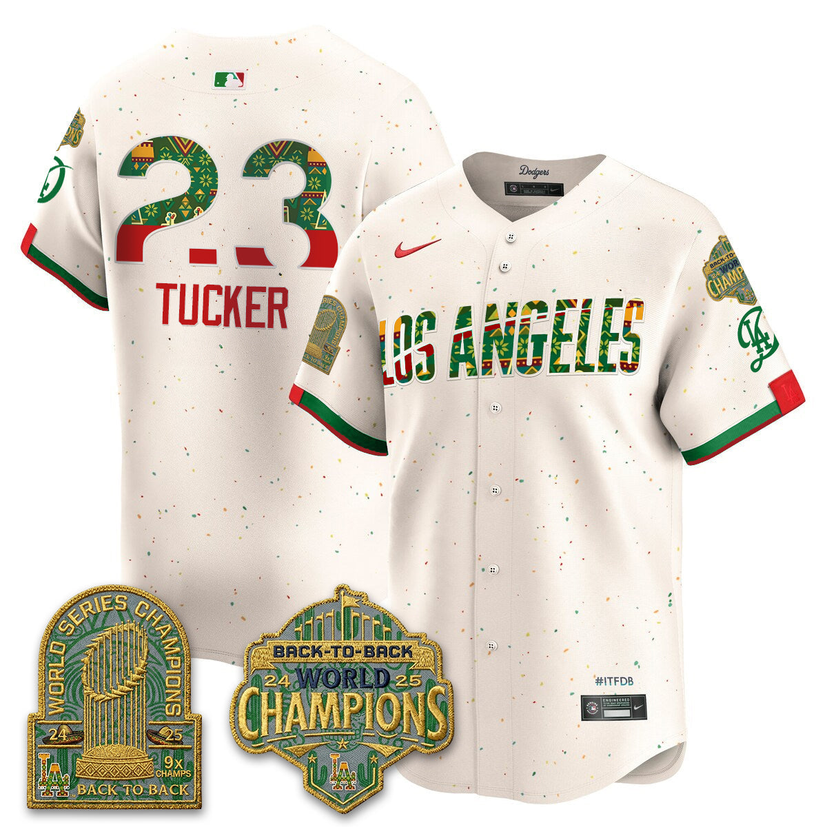 LAD x Mexican Heritage “Let’s Fiesta!” 2026 Limited Vapor Jersey - All Stitched