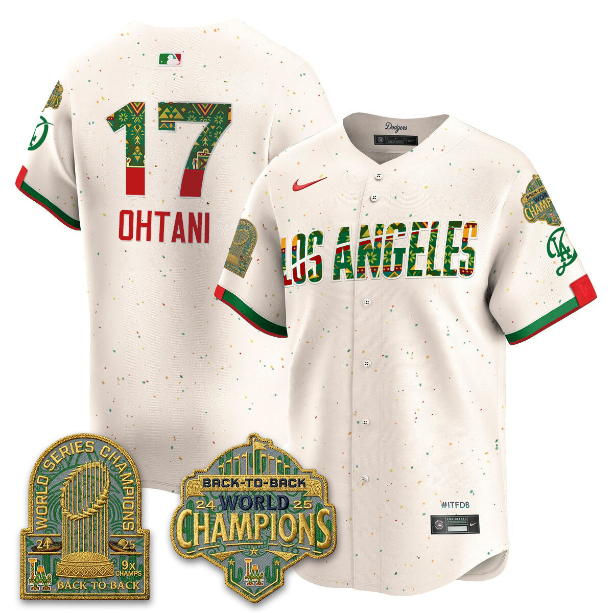 LAD x Mexican Heritage “Let’s Fiesta!” 2026 Limited Vapor Jersey - All Stitched
