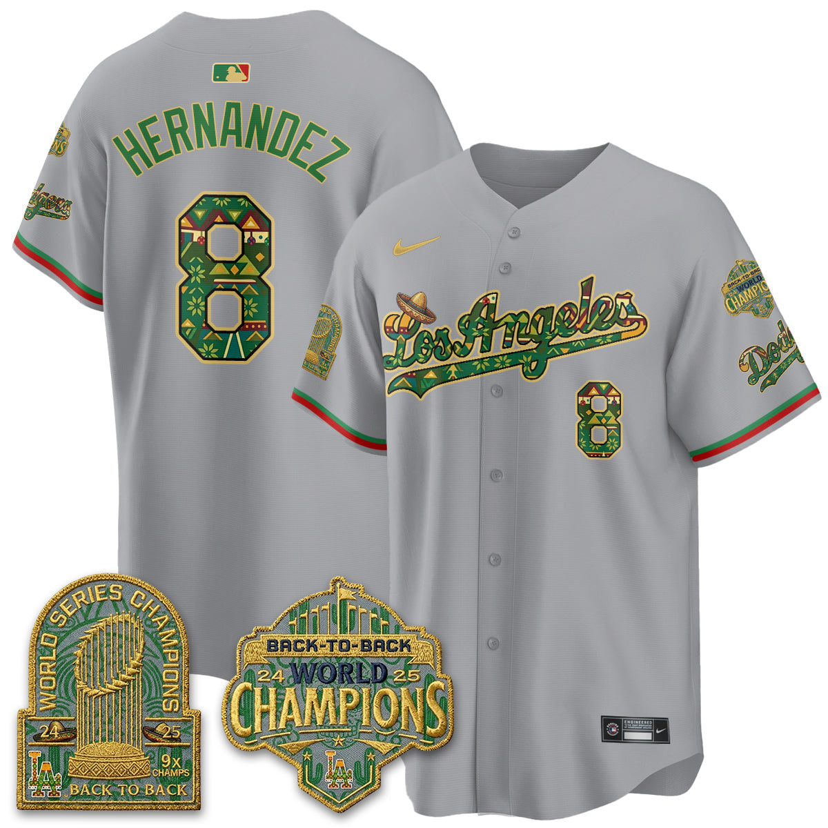 LAD x Mexican Heritage “Let’s Fiesta!” 2026 Limited Vapor Jersey - All Stitched