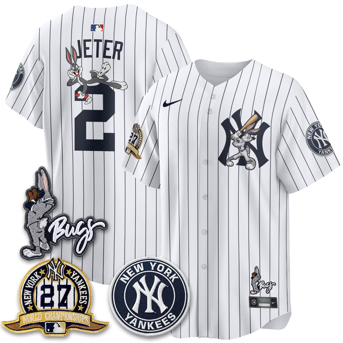 NYY Bunny Vapor Limited Jersey - Stitched (Tiktok)