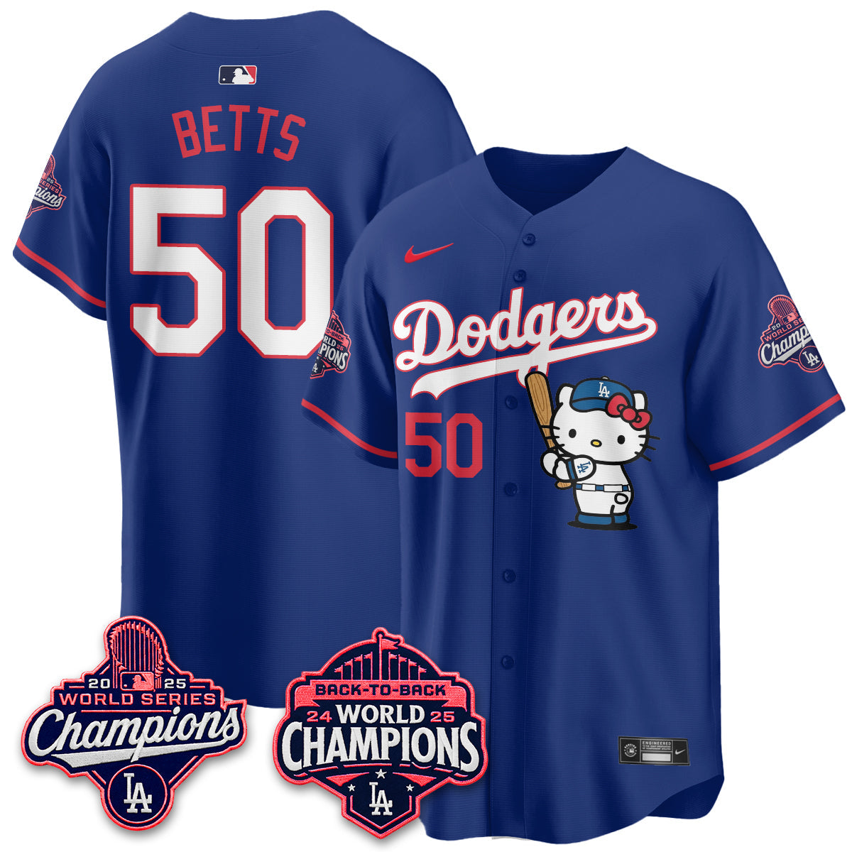 LAD x Meow KT Night 2026 White Edition Jersey - Stitched