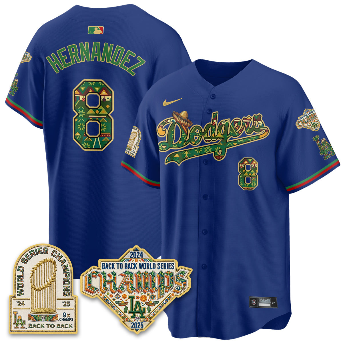 LAD x Mexican Heritage 2026 Limited Vapor Jersey - All Stitched