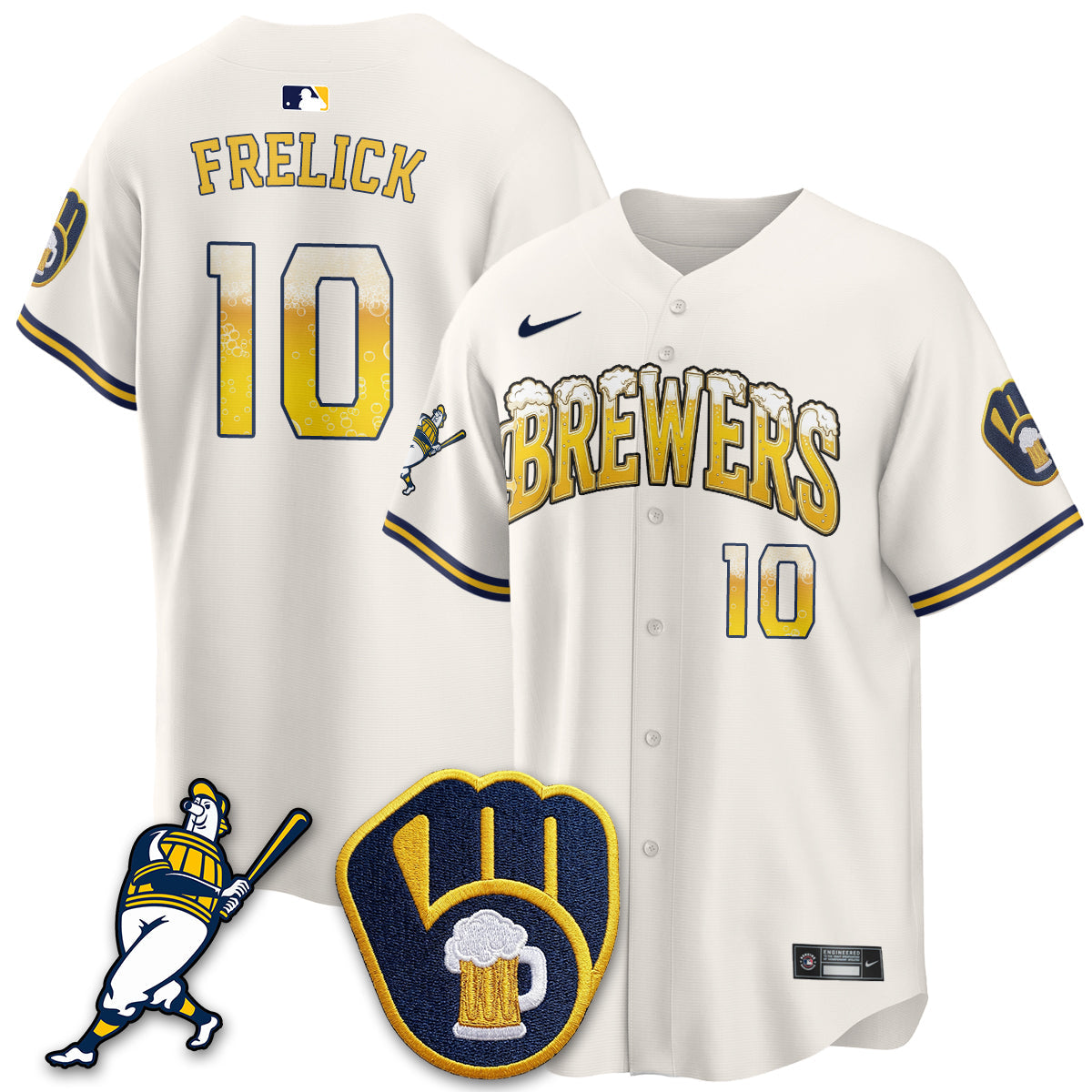 MIL "Pitcher & Pint" Navy Edition Vapor Limited Jersey - Stitched
