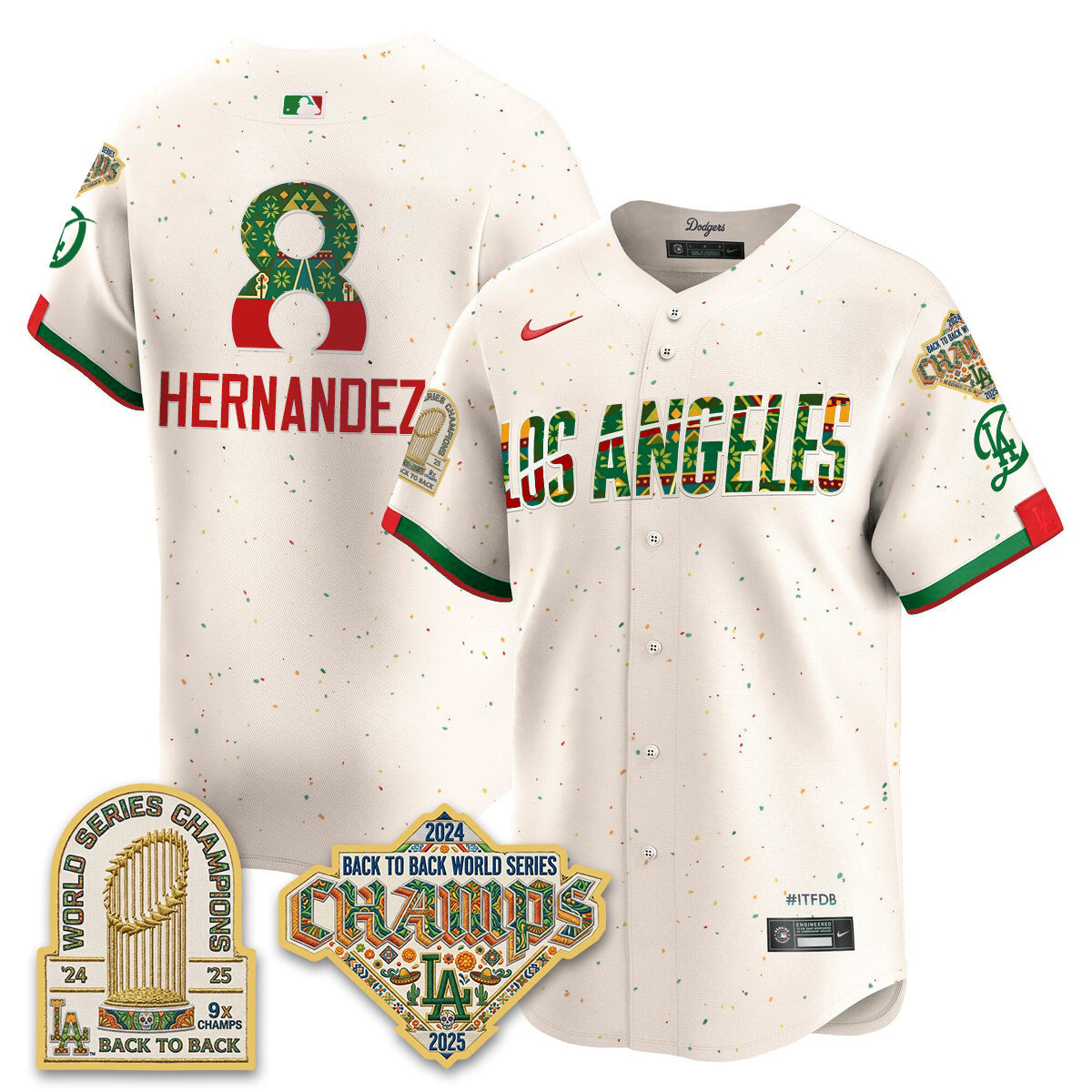 LAD x Mexican Heritage 2026 Limited Vapor Jersey - All Stitched