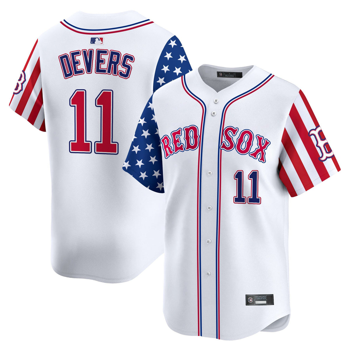 Men's Boston Red Sox 2025 Memorial Day Vapor Premier Limited Jersey - All Stitched