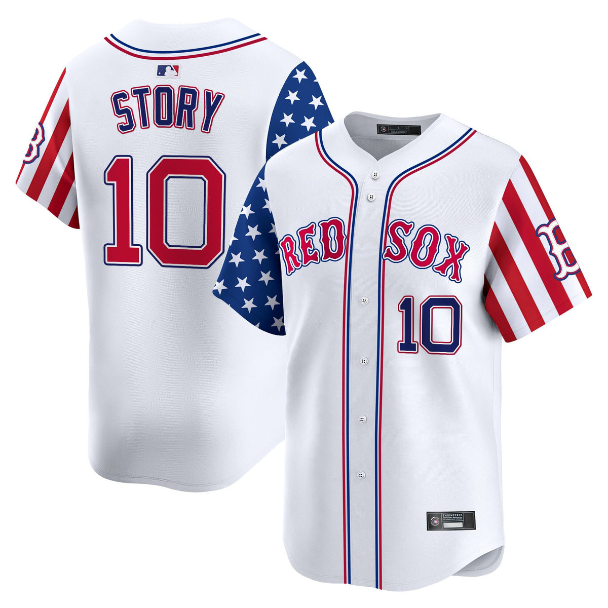 Men's Boston Red Sox 2025 Memorial Day Vapor Premier Limited Jersey - All Stitched