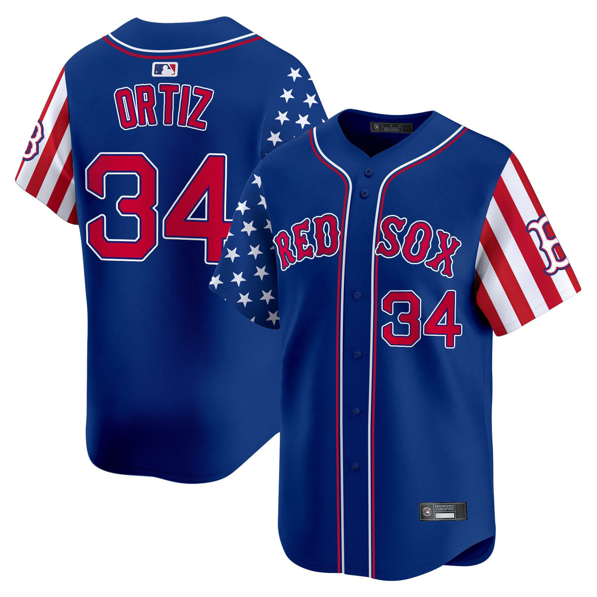 Men's Boston Red Sox 2025 Memorial Day Vapor Premier Limited Jersey - All Stitched