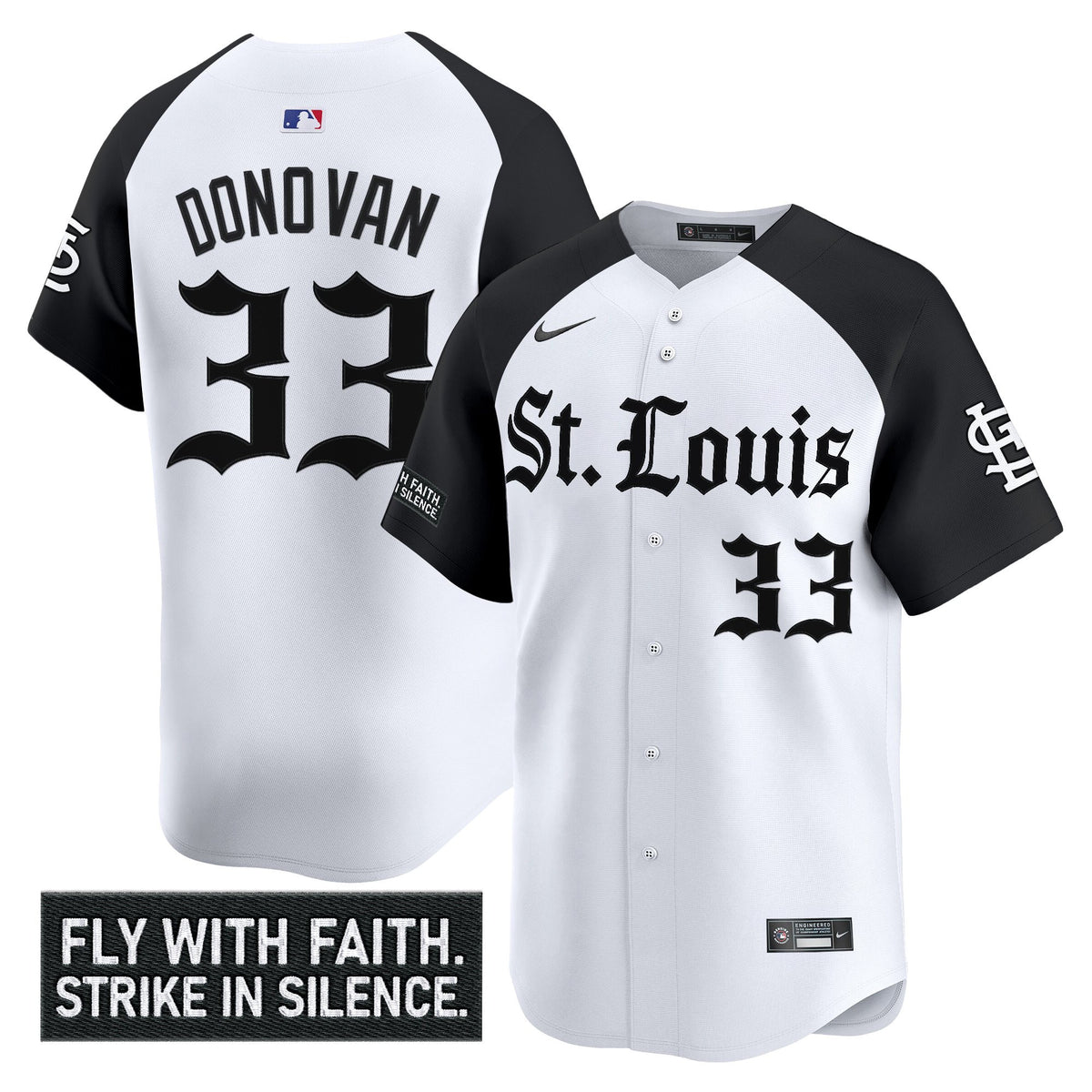 Men's St. Louis Cardinals 'Gothic Legacy Edition' Vapor Premier Limited Jersey - All Stitched