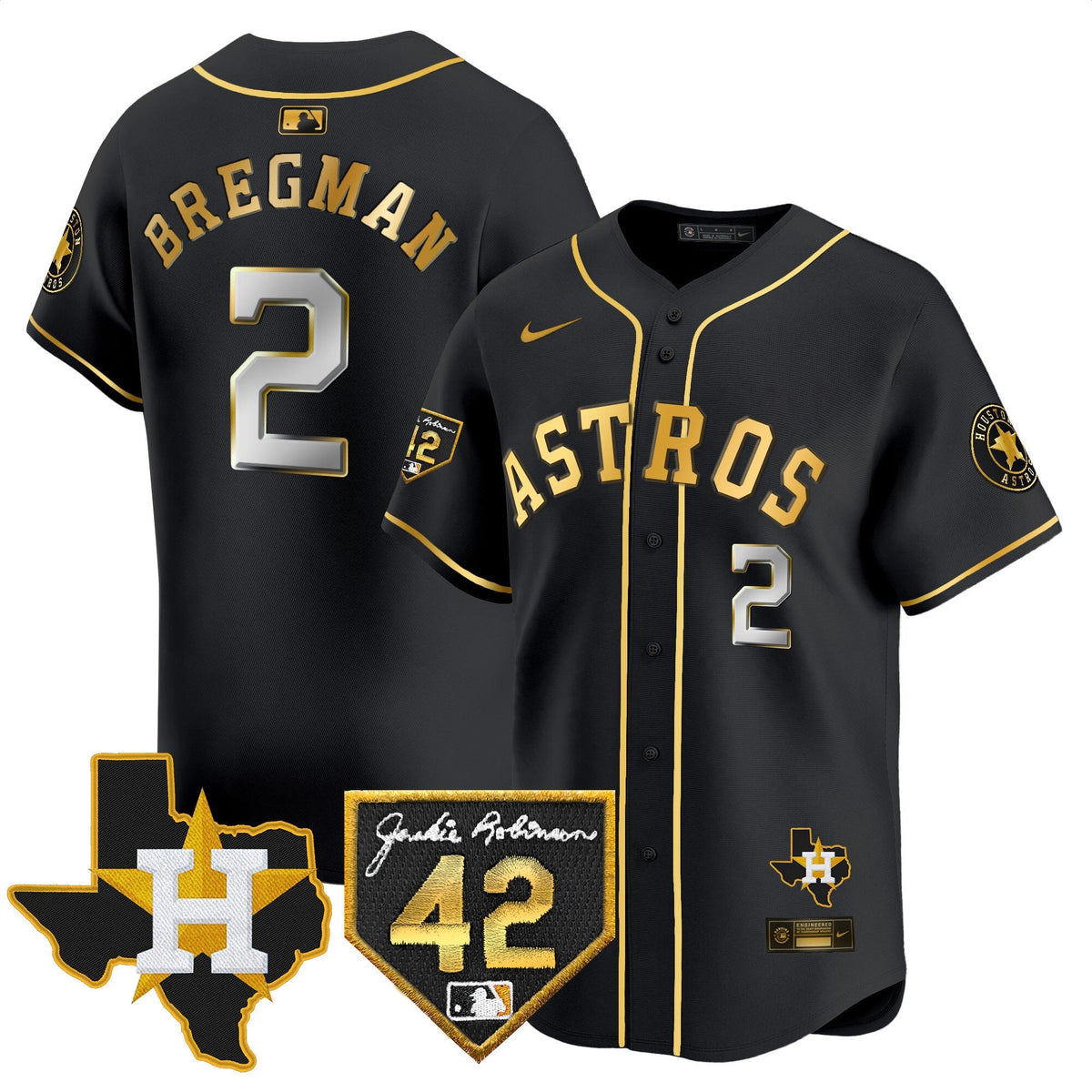 HAS 2024 Robinson & Texas Patch Vapor Premier Limited Jersey - All Stitched