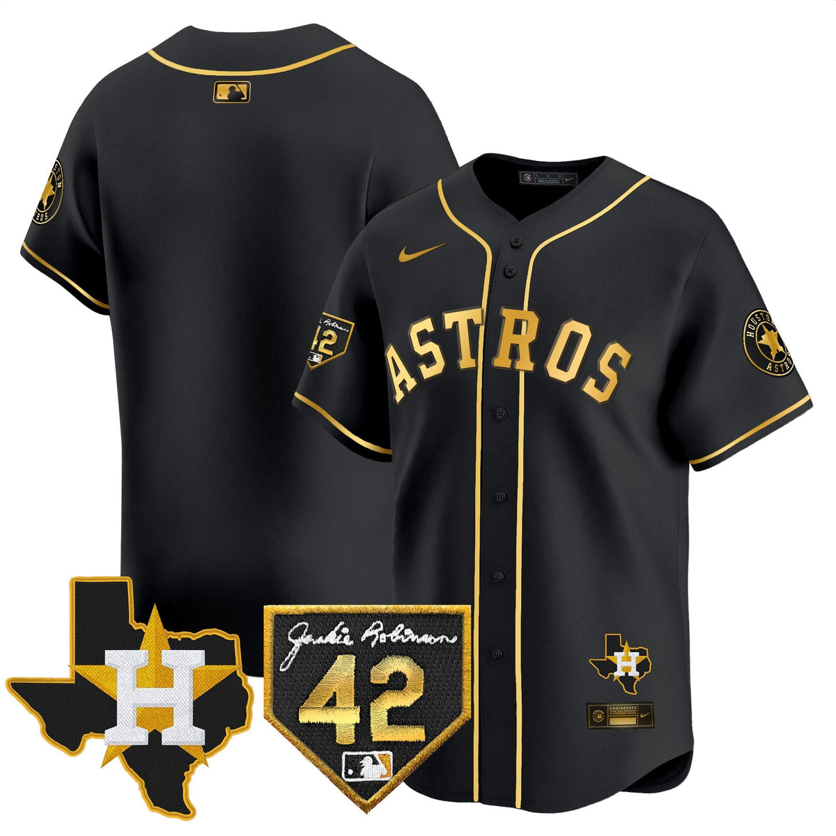 HAS 2024 Robinson & Texas Patch Vapor Premier Limited Jersey - All Stitched