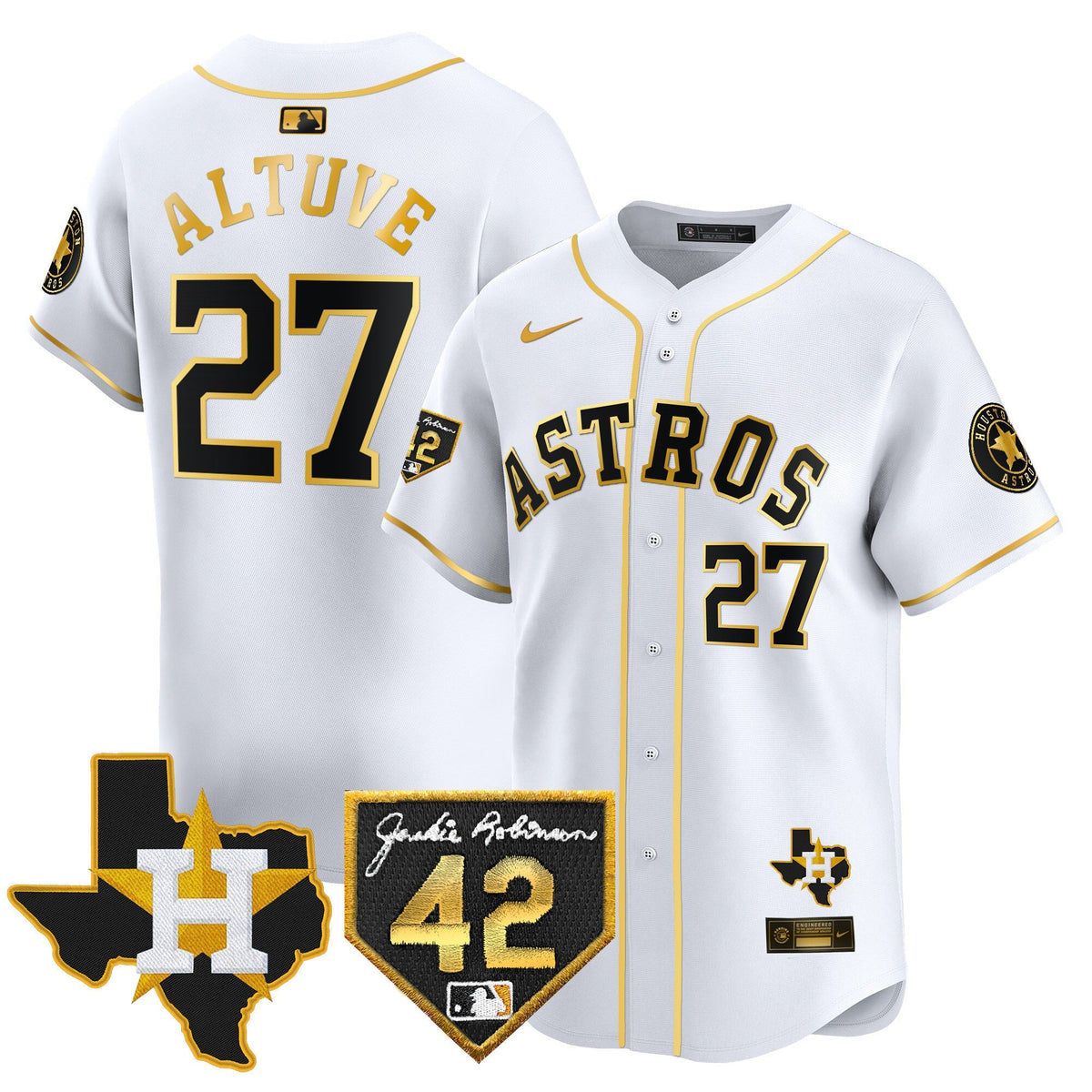 HAS 2024 Robinson & Texas Patch Vapor Premier Limited Jersey - All Stitched