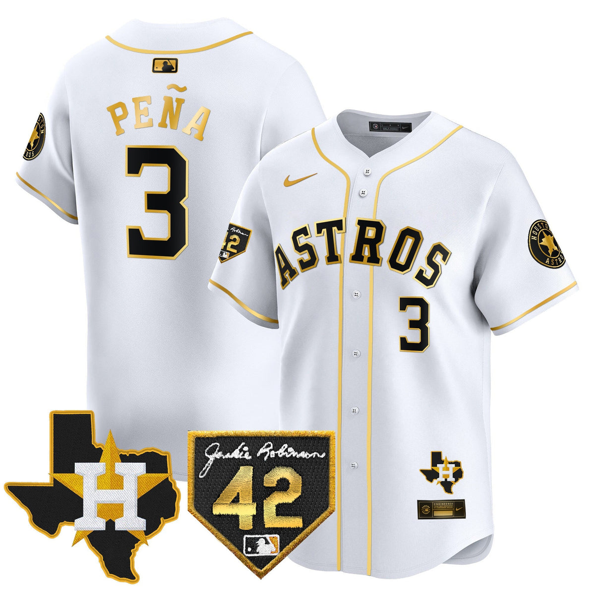 HAS 2024 Robinson & Texas Patch Vapor Premier Limited Jersey - All Stitched