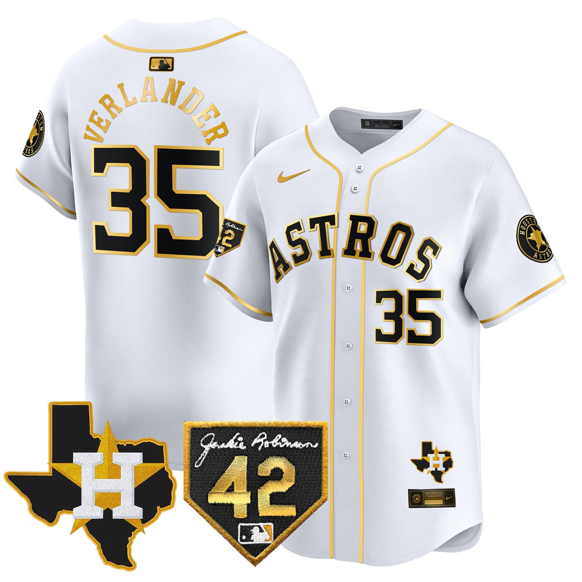 HAS 2024 Robinson & Texas Patch Vapor Premier Limited Jersey - All Stitched
