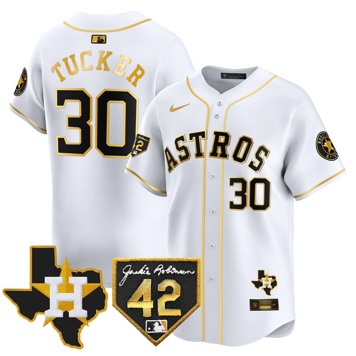 HAS 2024 Robinson & Texas Patch Vapor Premier Limited Jersey - All Stitched