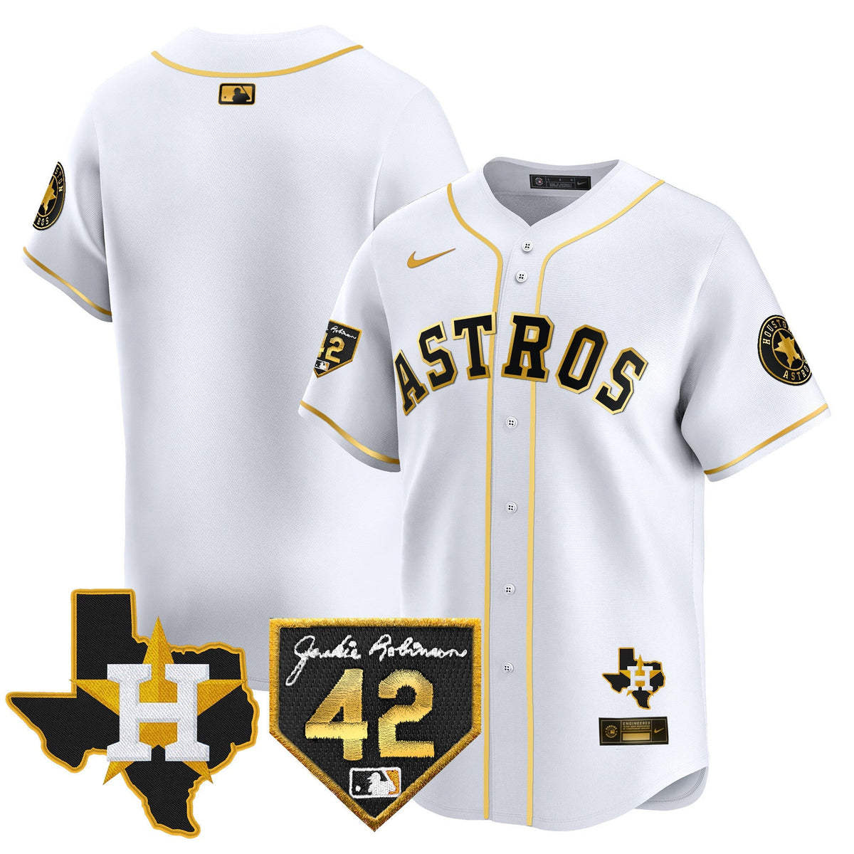 HAS 2024 Robinson & Texas Patch Vapor Premier Limited Jersey - All Stitched
