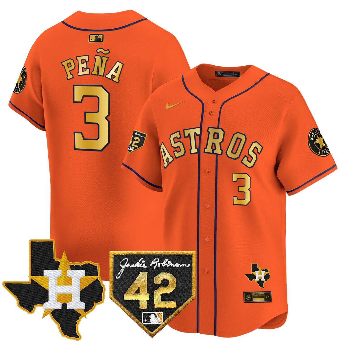 HAS 2024 Robinson & Texas Patch Vapor Premier Limited Jersey - All Stitched
