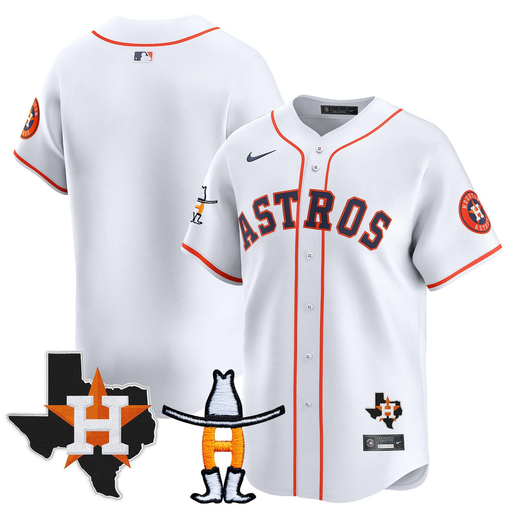HAS Houston Rodeo Patch Vapor Premier Limited Jersey V2 - All Stitched