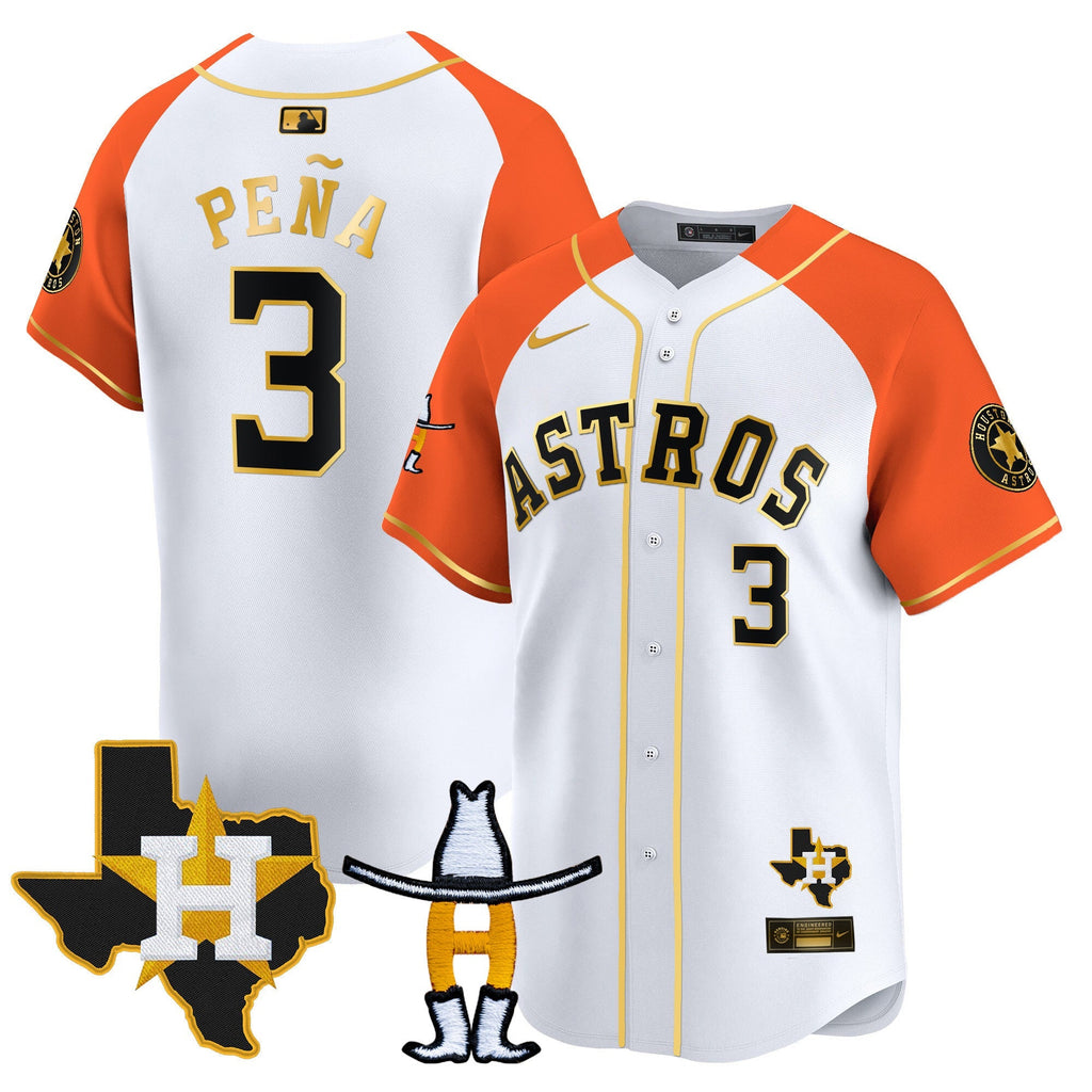 HAS Houston Rodeo Patch Vapor Premier Limited Jersey V2 - All Stitched