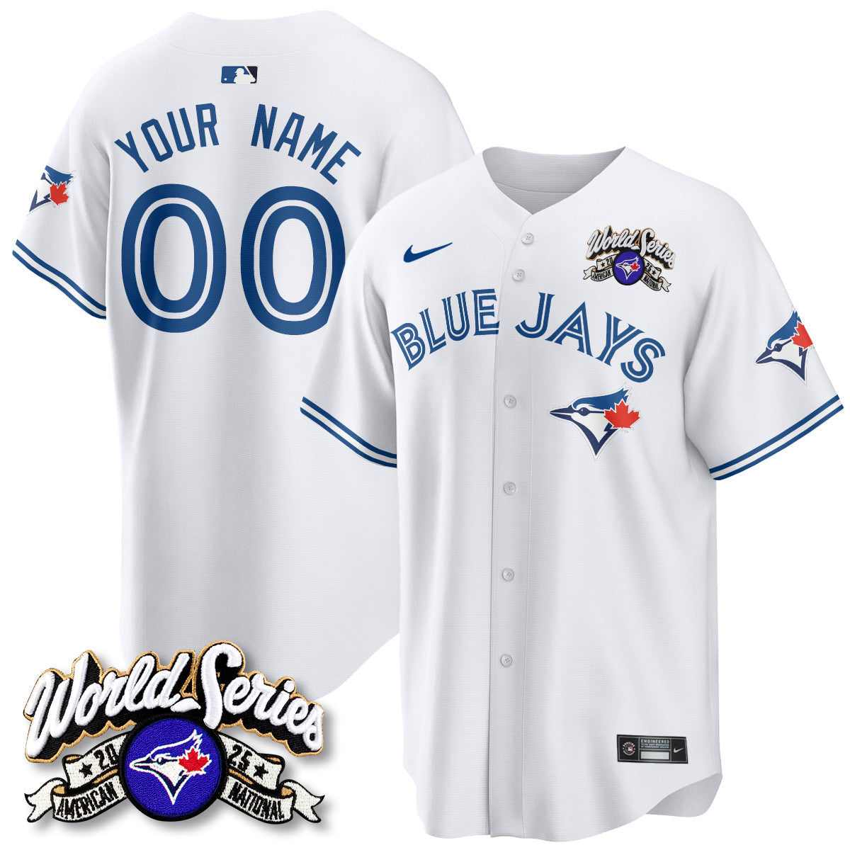 TOR 2025 American League Champions Jersey - All Stitched