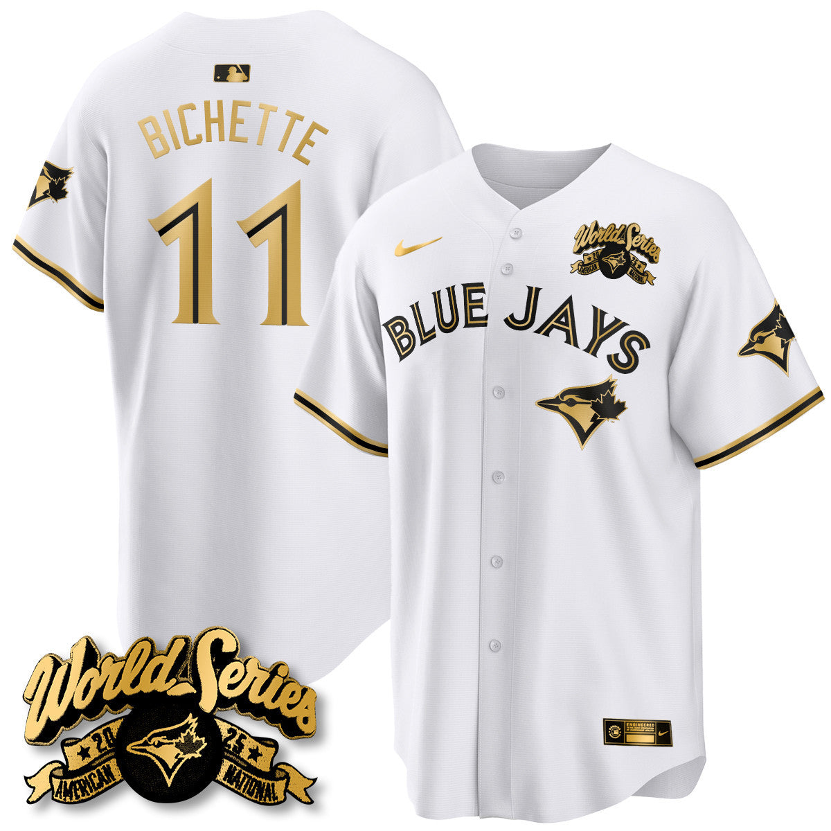 TOR 2025 American League Champions Men Jersey - All Stitched