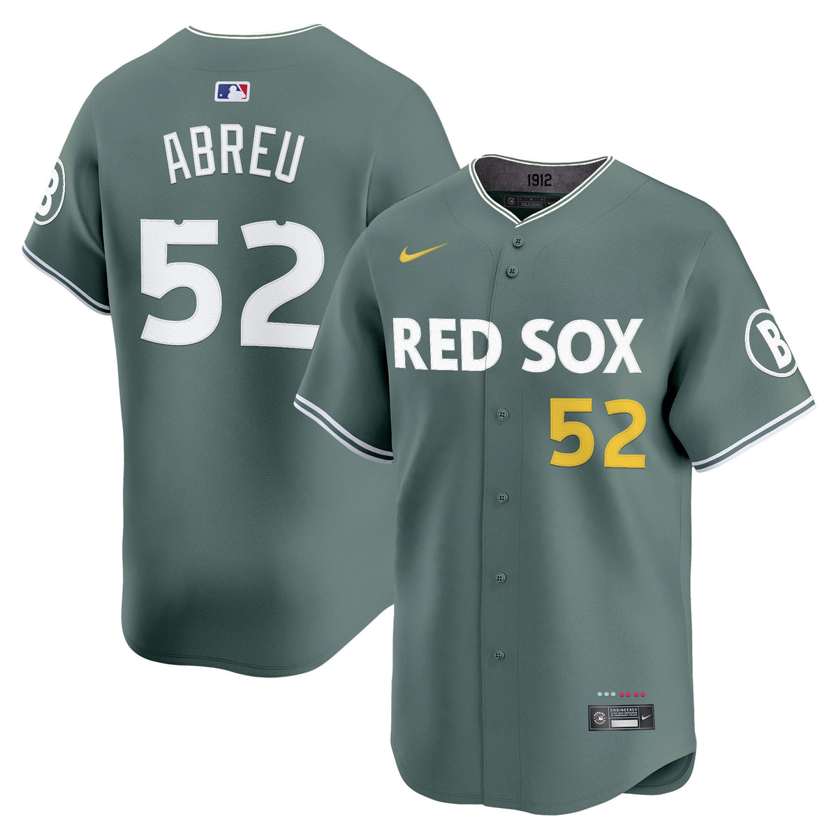 Boston Red Sox 2025 City Connect Vapor Premier Limited Jersey V2 - All Stitched