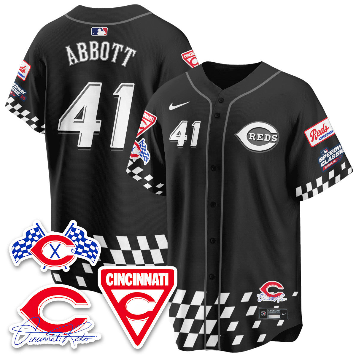CIN 2025 Speedway Limited Men Jersey V2 - All Stitched