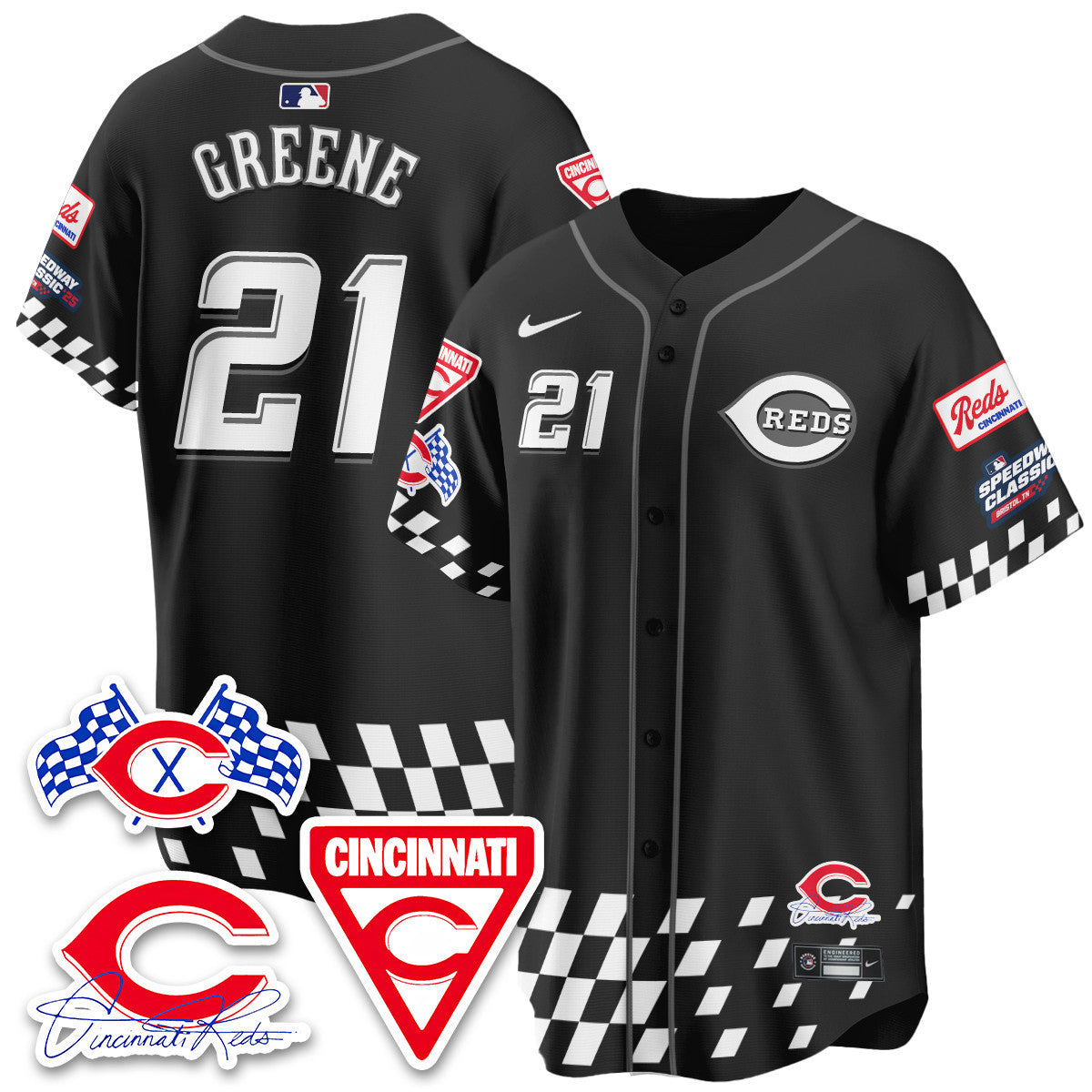 CIN 2025 Speedway Limited Men Jersey V2 - All Stitched