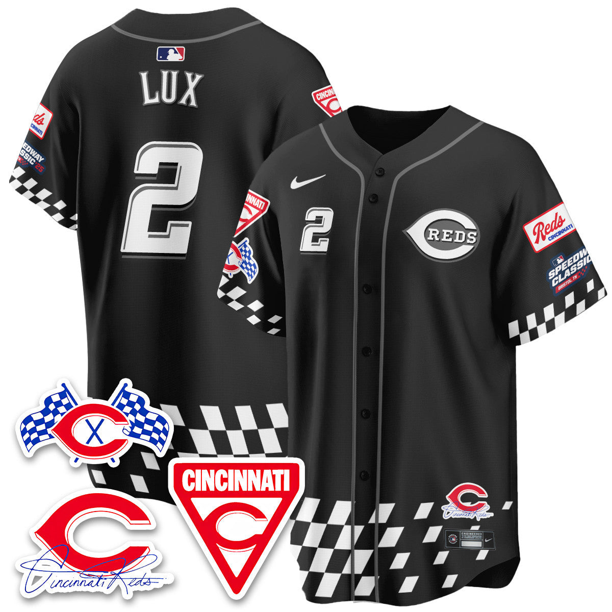 CIN 2025 Speedway Limited Men Jersey V2 - All Stitched