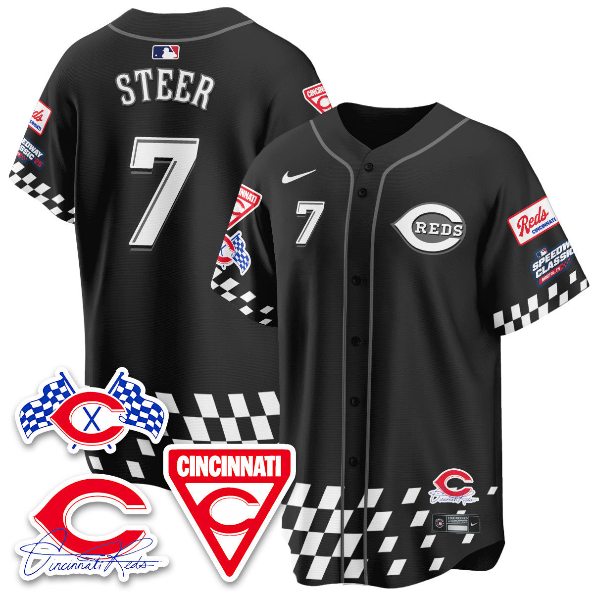 CIN 2025 Speedway Limited Men Jersey V2 - All Stitched