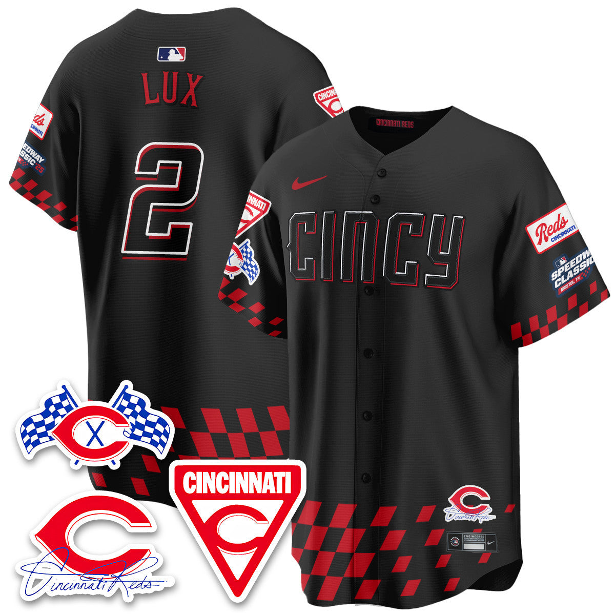 CIN 2025 Speedway Limited Men Jersey V2 - All Stitched