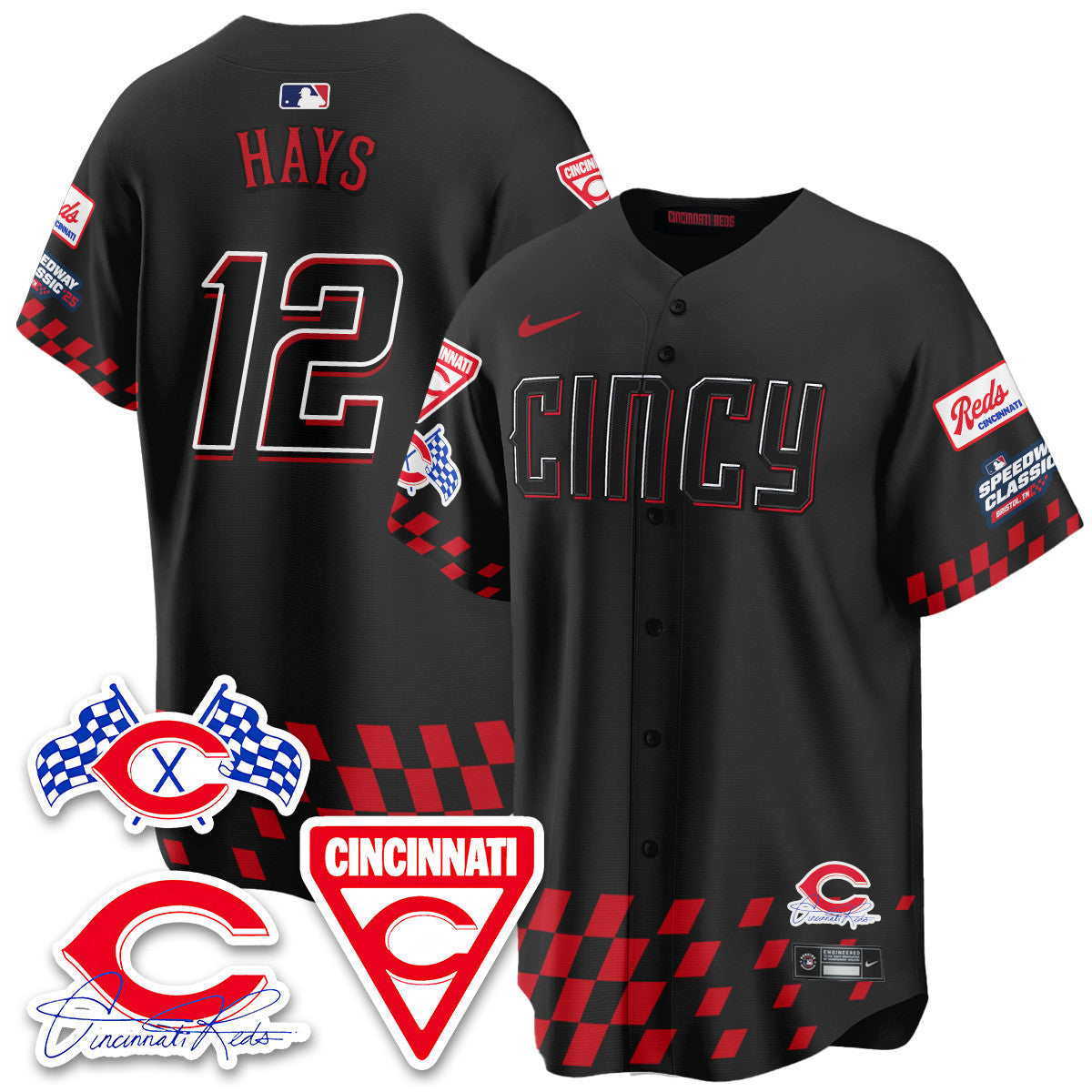 CIN 2025 Speedway Limited Jersey V2 - All Stitched