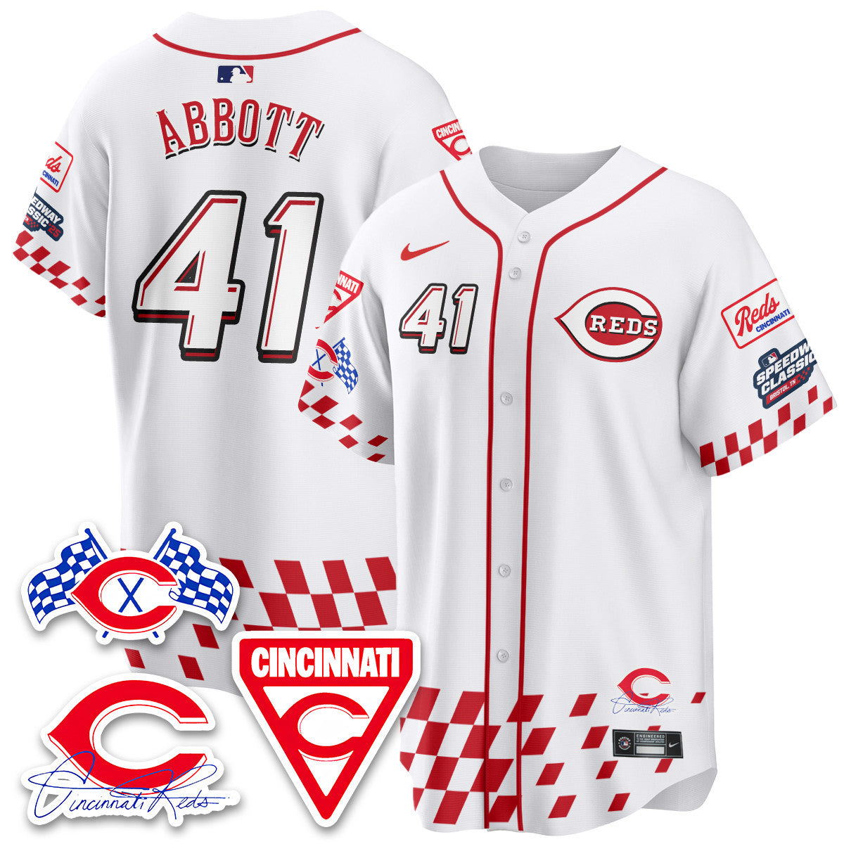 CIN 2025 Speedway Limited Jersey V2 - All Stitched
