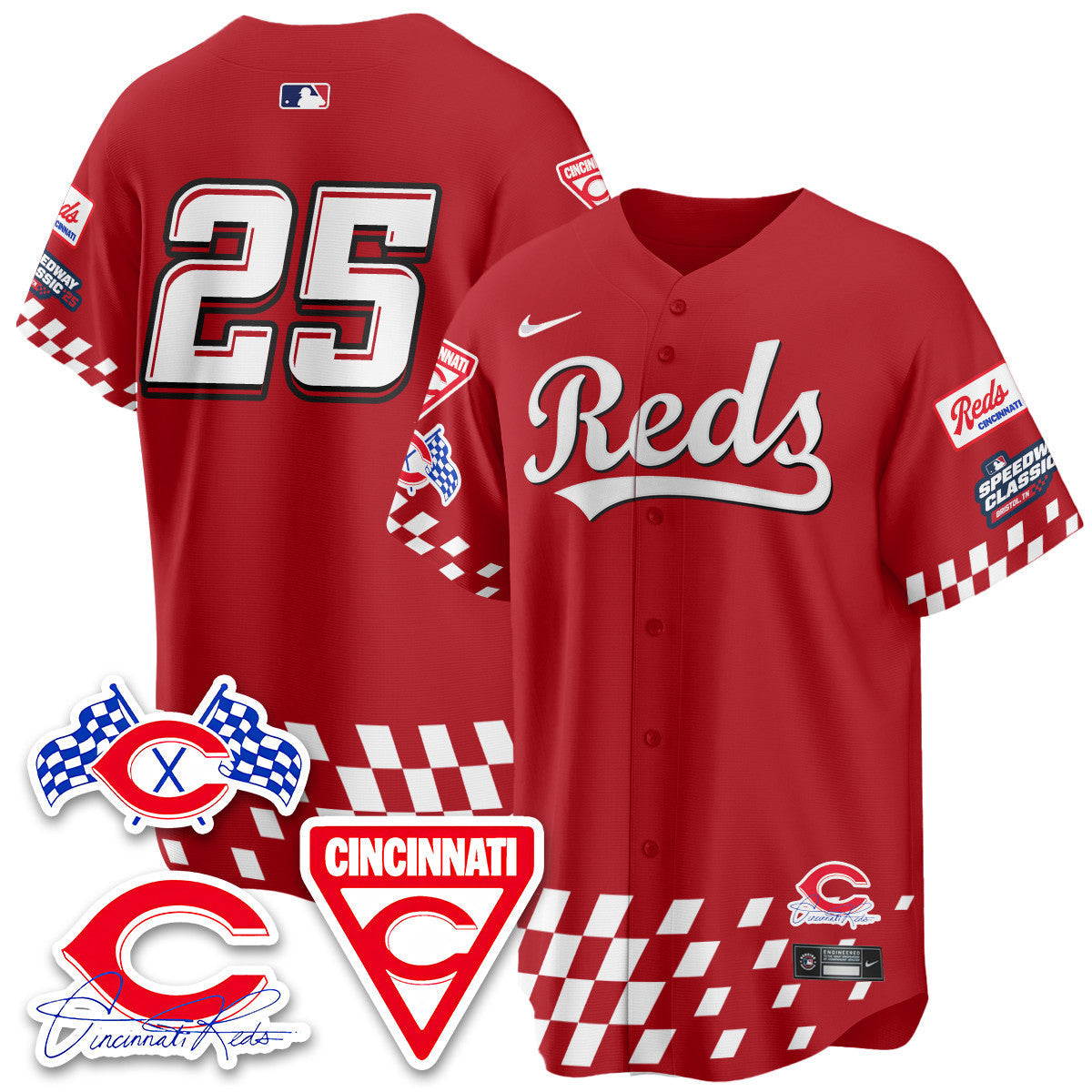 CIN 2025 Speedway Limited Jersey V2 - All Stitched