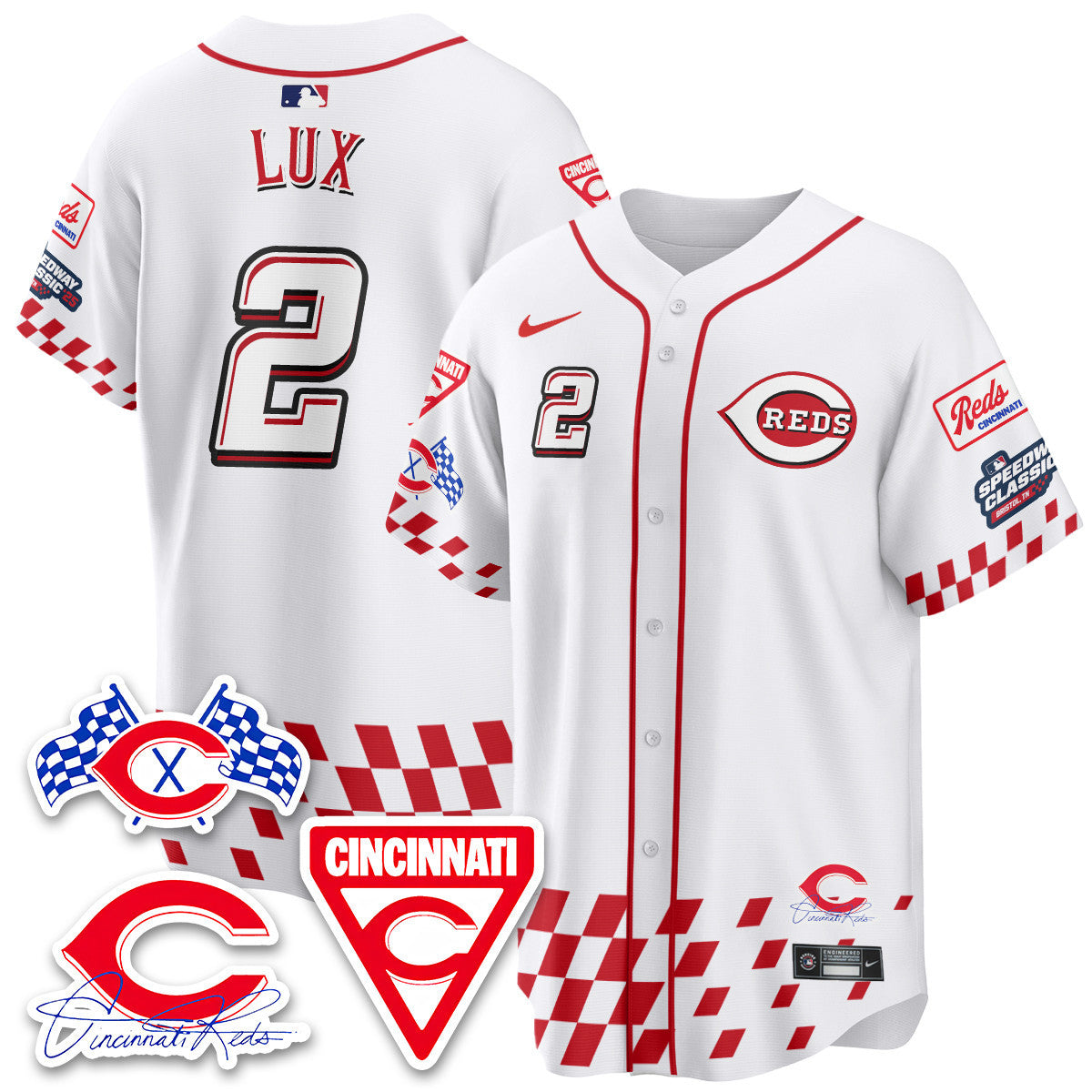 CIN 2025 Speedway Limited Jersey V2 - All Stitched