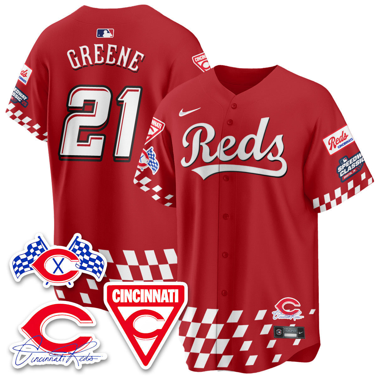CIN 2025 Speedway Limited Men Jersey V2 - All Stitched